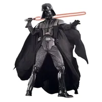 Rubies Niederlande b.v. Kostüm Star Wars Darth Vader Deluxe Herrenkostüm Lizenzware schwarz schwarz