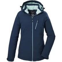 KILLTEC Damen Funktionsjacke/Outdoorjacke mit Kapuze KOW 195 WMN JCKT, dunkel ozean, 44, 41626-000
