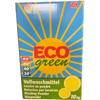 Eco green Waschmittel 10 kg Karton