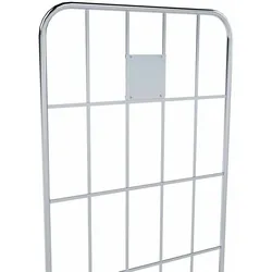 Blechtafel für Rollbehälter Seitengitter, Cr 3, nachrüstbar