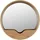 ZUIVER Round Wall Ø 40 cm Eiche