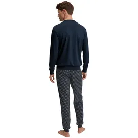 CALIDA Schlafanzug Relax Streamline Blau M (50)