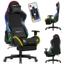 huzaro Force 5.7 RGB Gaming-Stuhl Schwarz
