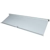 Mendler Seitenwand für Pergola HWC-L41, Pavillon Rollo Ersatzseitenwand, Stoff/Textil