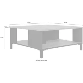 Gami Trust Braun Eiche 81 x 36 x 81 cm