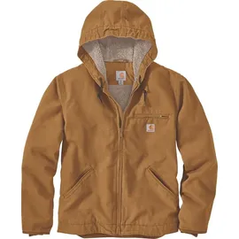CARHARTT Sherpa Lined Jacke Brown XXL