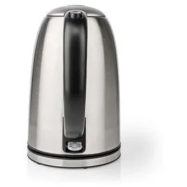 Nedis 1,7 l Schwarz/Silber