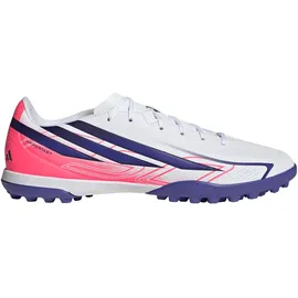adidas F50 Hyperfast Club TF Herren Weiß/Solar Purple/Solar Turbo 39