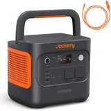 Jackery E2000 v2 tragbare Powerstation mit DC8020 Kfz-Ladekabel, LiFePO4 Akku, 2042Wh Solargenerator mit 2200W Ausgang (Max 4400W), Schnellladung von 0-80% in 52 Min für Notfall, Camping, Wohnmobil