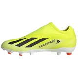 adidas X Crazyfast League Laceless FG Team Solar Yellow 2 / Core Black / Cloud White 46