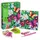 Sentosphere Sentosphère 3920260 Bastelset Strassstein-Bild, Motiv Blumen & Schmetterlinge, Kreativ-Set, DIY für Kinder und Erwachsene