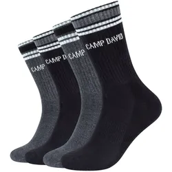 ABS-Socken »cushioned«, (4 Paar), mit verstärktem Zehenbereich, Gr. 39-42, black black, , 64008152-39