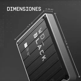 Western Digital WD_BLACK P10 Game Drive, 6TB, USB 3.0 Micro-B (WDBZ7D0060BBK)