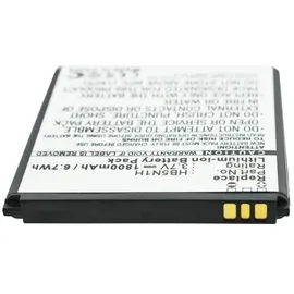AccuCell Akku passend für Huawei Ascend, Phoenix, HB5N1, HB5N1H 1800mAh