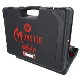KS Tools eMONSTER Akku-Winkelschleifer-Satz 4-tlg inkl. 2 x Lithium-Ionen Akku + Ladegerät