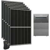 Anker Balkonkraftwerk 2670W Solaranlage Anker SOLIX Solarbank 3 E2700 Pro mit Zusatzakku