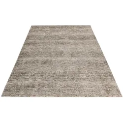 Teppich OBSESSION "My Everest 422", grau, B:160cm H:7mm L:230cm, Polyester, Teppiche, Fransenteppich, meliert, mit Fransen, Vintagedesign