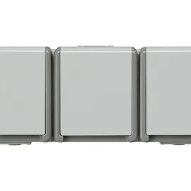 Siemens Schuko-Steckdose 3-fach Grau