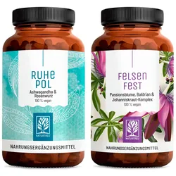 Anti-Stress Paket: Ruhepol & Felsenfest - Naturtreu® 98,4 g