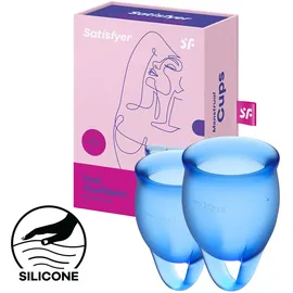 Satisfyer Menstruationstasse Set 15 & 20 ml 2 St.