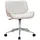 miliboo Bürostuhl PU Weiß