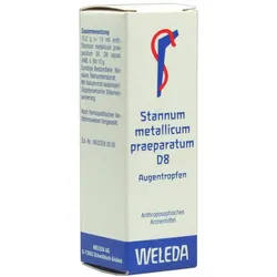 Stannum Metallicum Praeparatum D 8 Augen 10 ml