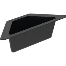 Schock Eckschale 37 x 14 x 10 cm schwarz