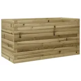 vidaXL Pflanzkübel 90 x 40 x 45,5 cm Braun
