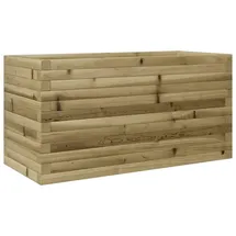 vidaXL Pflanzkübel 90 x 40 x 45,5 cm Braun