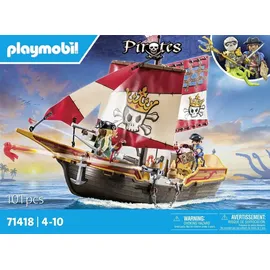 Playmobil Pirates Kleines Piratenschiff 71418