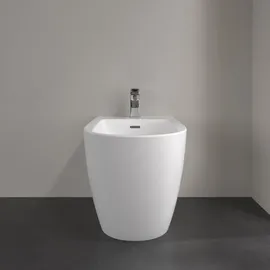 Villeroy & Boch V&B Stand-Bidet Subway 3.0 37x59,5cm, 1 Hahnl., m ÜL, st. wh. C+