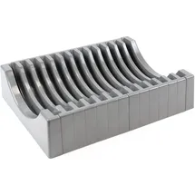 Emuca - Tellerhalter für Möbel, Platz für 13 Teller, Kunststoff