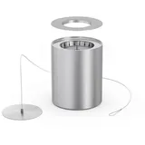 höfats Bio-Burner Ø 12 cm Edelstahl silber