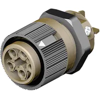 Wieland 46.051.5050.4 Rundstecker Buchse, Einbau Gesamtpolzahl: 5 Serie (Rundsteckverbinder):