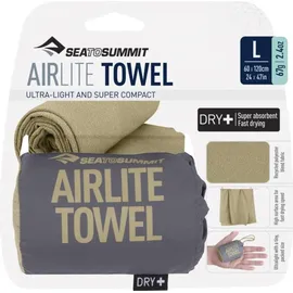 Sea to Summit Airlite L Reisehandtuch desert Brown
