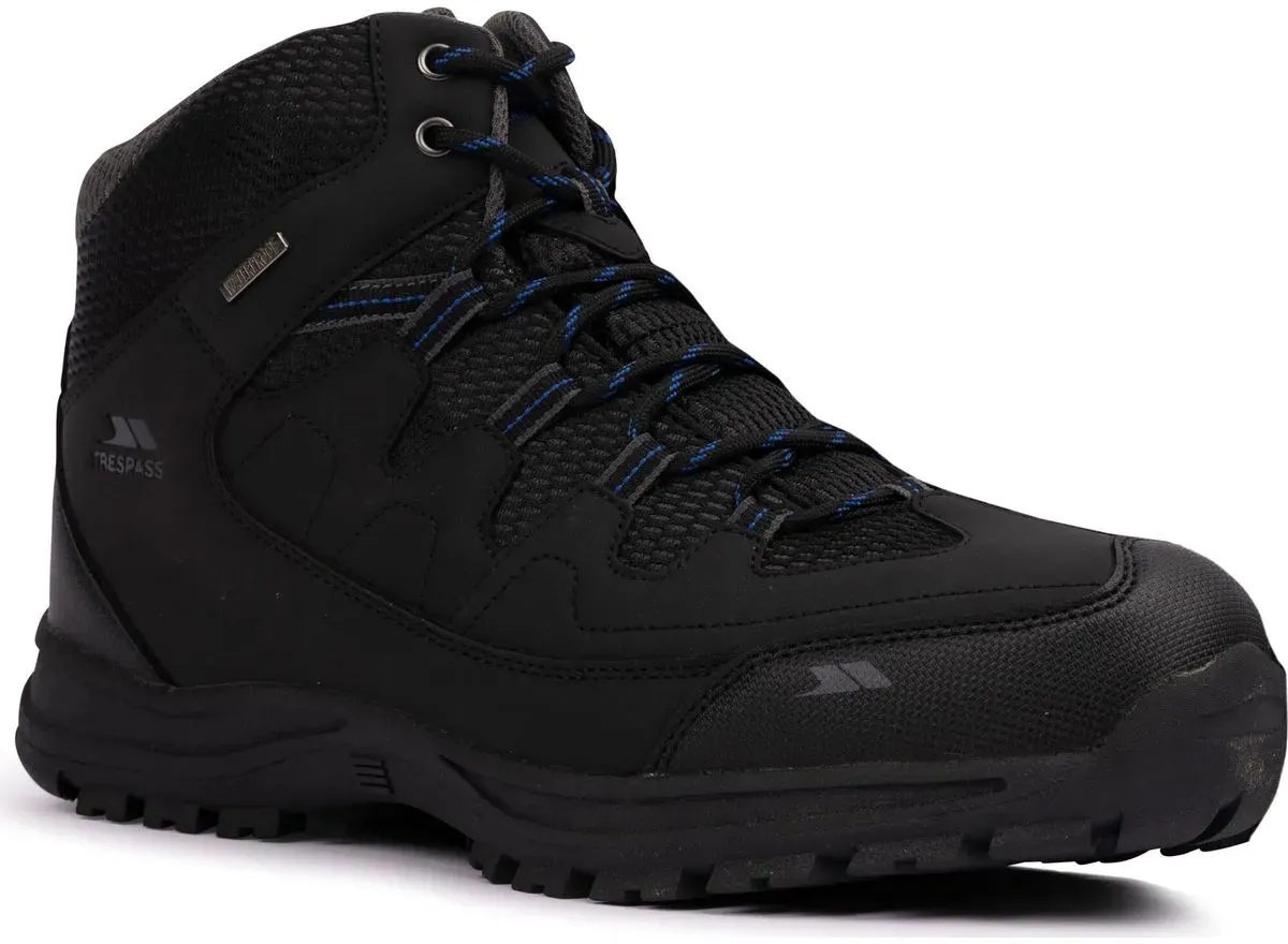 Trespass Finley - Male Hiking Boot black/blue (BKB) 41