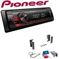 Pioneer 1-DIN Autoradio USB AUX Android Einbauset für Audi