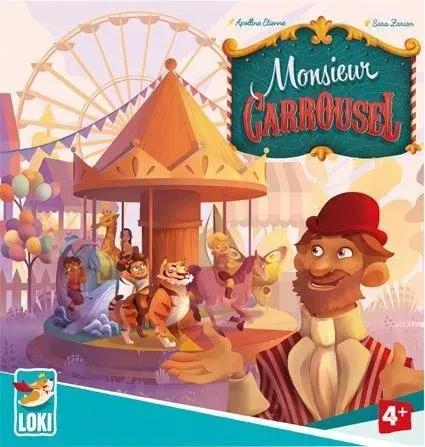 Preisvergleich Produktbild LOKI Spiel Monsieur Carrousel, Kinderspiel bunt