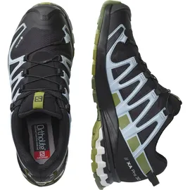 Salomon XA Pro 3D V8 GTX Damen Black/Green Moss/Zen Blue 42