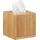 Relaxdays Kosmetiktücherbox Tücherbox Natur