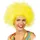 Orlob Fasching Perücke Damen Struwel gelb