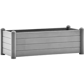 furnicato Hochbeet Elegantes 100 x 43 x 35 cm Grau