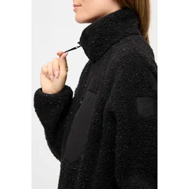 DERBE Kuschelby Long Fleecejacke Schwarz 36