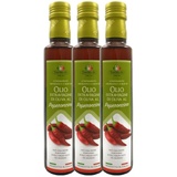 Extra Natives Olivenöl mit natürlichen Peperoncinoaroma aus Italien - 3x250 ml