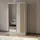 masseno Schwebetürenschrank NELVIA 120 x 216 x 61 cm Weiß
