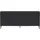Woood Sideboard Gravure 200 x 85 cm Beige / Schwarz