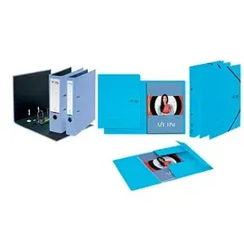 von leitz Ordner DIN A4 80 mm Hellblau 1 St.