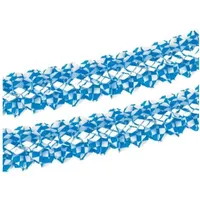 Papstar Girlande Papier Ø 16 cm 4 m Bayrisch Blau/Weiß