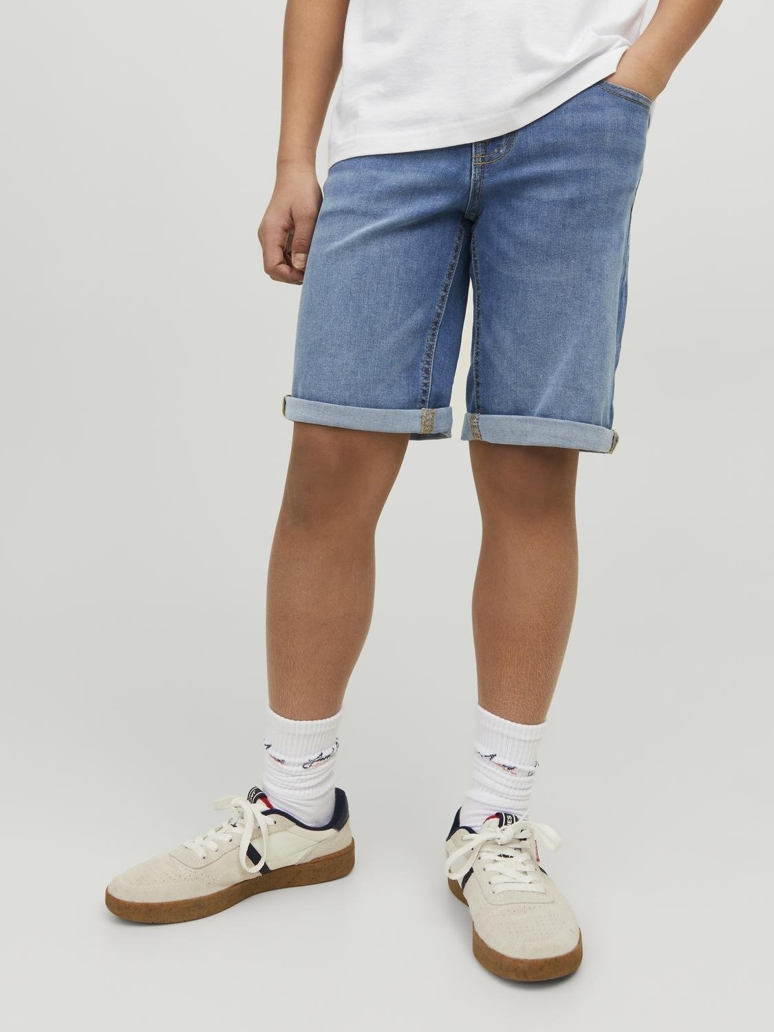 Jack & Jones Junior Shorts »JJIRICK JJORIGINAL SHORTS« Jack & Jones Junior blue denim 140