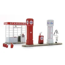 Artitec Fertigmodell Tankstelle